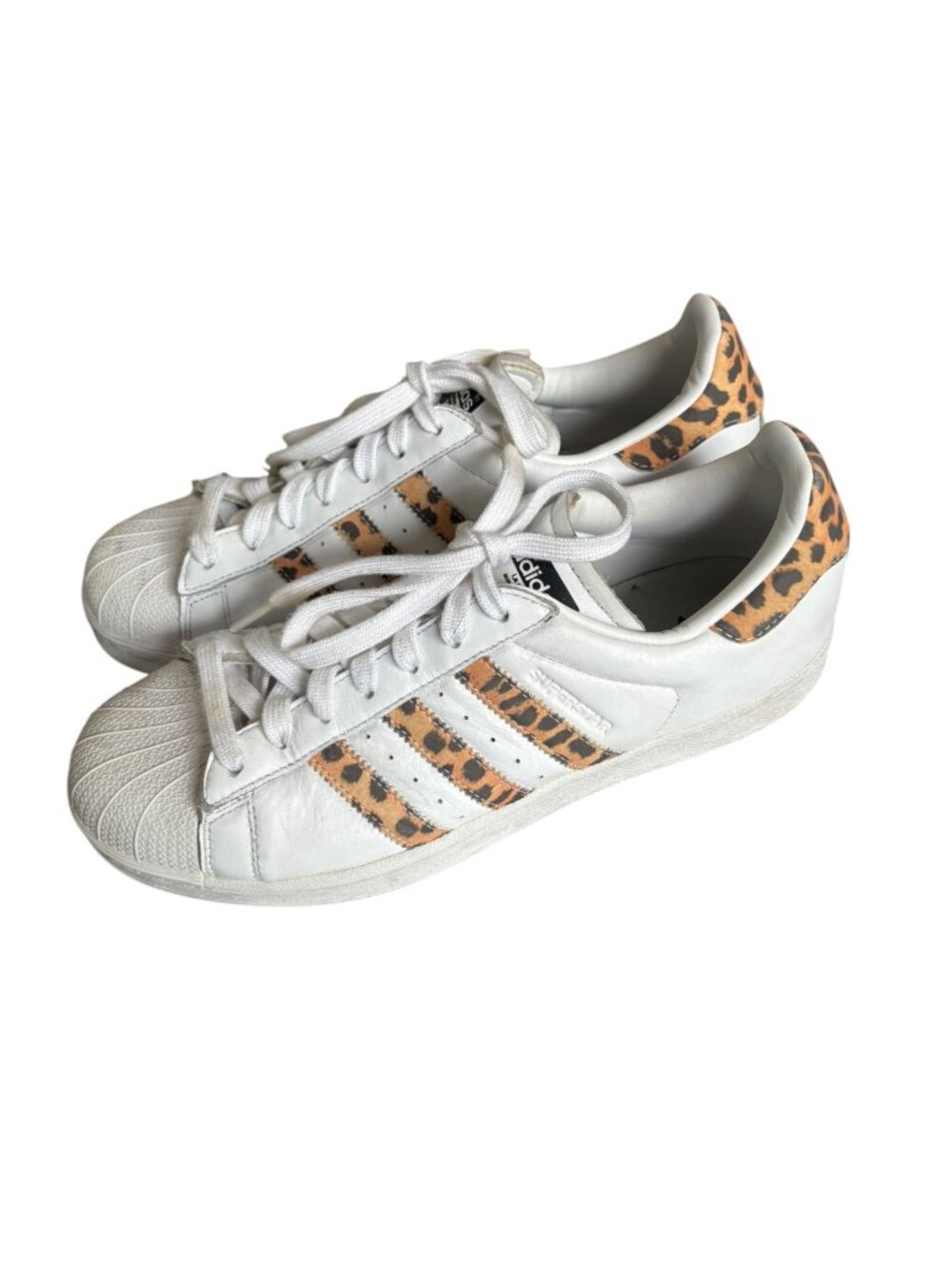 adidas Originals Superstar Leopard Sneaker I Size: 9.5